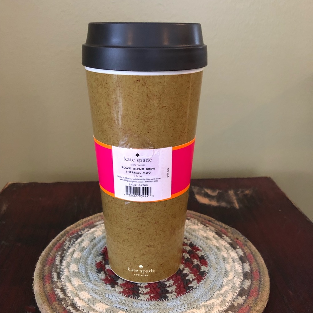 Kate Spade 16oz Thermal Mug 20oz Insulated tumbler - Picture 2 of 5